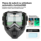 🔥😎Plne automatická zváračská kukla s prepínaním svetiel a ochrannou maskou na hlavu pre zváračov