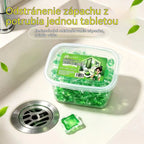 2 balenia (100 tabliet) za 22 eur. Vo vode rozpustné kapsuly na elimináciu zápachu z odtokov – dokonalé riešenie na zamedzenie šírenia zápachu v kúpeľniach a kuchyniach.