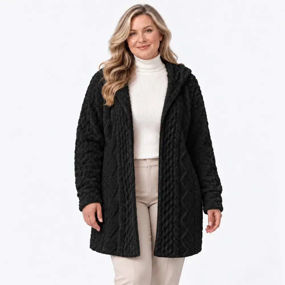 🤍✨【1 kus, S–2XL】Hrejivá dámska mikina s kapucňou – mäkká, pohodlná a ideálna na jeseň a zimu.