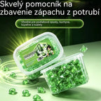 2 balenia (100 tabliet) za 22 eur. Vo vode rozpustné kapsuly na elimináciu zápachu z odtokov – dokonalé riešenie na zamedzenie šírenia zápachu v kúpeľniach a kuchyniach.