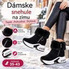 1 pár za 36 EUR.🔥😍【35 – 43】Dámska jesenná/zimná obuv s hrubou podrážkou, zateplená flísom – teplá a ležérna