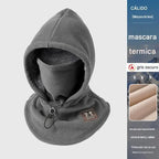 ☃️ 3-v-1 fleecová kukla s kapucňou — teplá, vetruodolná a ideálna na outdoor, cyklistiku a zimu.
