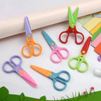 🥰【6 kusov - 6 rôznych tvarov】Len 20 eur✂️🌈Bezpečnostné nožnice pre deti (na stavbu svojpomocne)